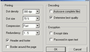 Software speichert Daten auf Papier