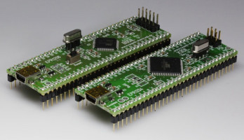 DIL-Mikrocontroller-Modul mit ATxmega und USB