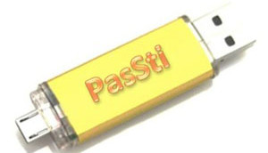 PasSti: USB-Stick für Daten und Passwörter