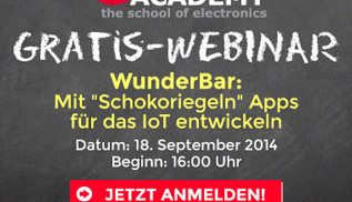 Neues Webinar: WunderBar – das IoT-Tool für die App-Entwicklung