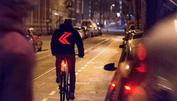 Automatische Richtungsanzeige am Fahrrad