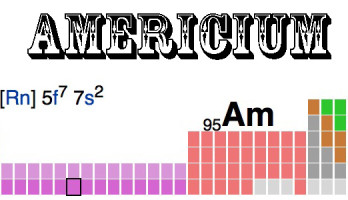 Das radioaktive Element Americanium