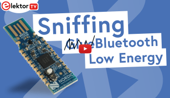 Mitlesen der Bluetooth Low Energy (BLE)-Kommunikation mittels Sniffing