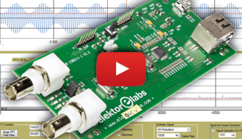 Oszilloskop, Spektrum-Analyzer und Signalgenerator in einem Gerät