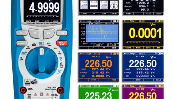 Review: PeakTech 3440 True Graphical Multimeter