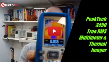 PeakTech 3450 True RMS Multimeter mit Wärmebildkamera