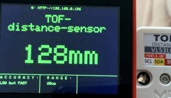 Sensor für soziale Distanz mit M5Stack im Selbstbau