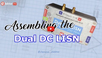 Zusammenbau des Dual DC LISN