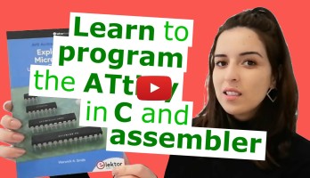 ATtiny-Mikrocontroller mit C und Assembler kennenlernen