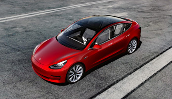 Modell 3. Bild: Tesla