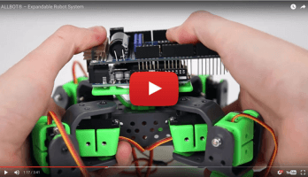 AllBot: Roboter mit vier Beinen in Arduino-Technik