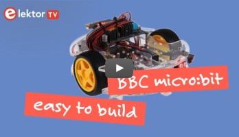 Bauen Sie einen Lernroboter mit einem BBC micro:bit als Gehirn