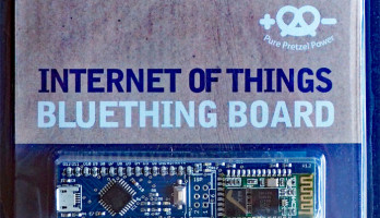 Pretzel-Board in blau: Review Bluething – Board für das IoT
