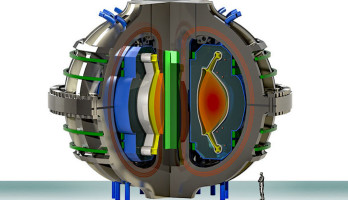 ARC-Modell eines kompakten Fusionsreaktors. Bild: MIT / Alexander Creely
