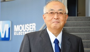 The new Vice President of Mouser Electronics-Japan, Sam Katsuta