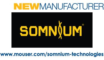 The SOMNIUM Technologies product line, now available from Mouser Electronics, provides developers with the company’s Device-aware Resequencing Tools (DRT) software.