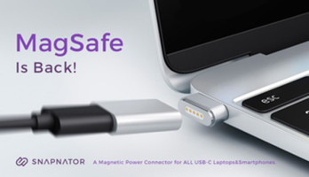 Snapnator: Reinkarnation des „MagSafe“ für Apples neue Notebooks