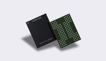 Flash-Speicher-Chips. Bild: Toshiba.