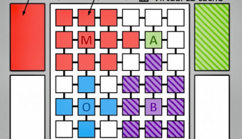 Jenga-System mit 36-teiligem Cache. Bild: Massachusetts Institute of Technology.