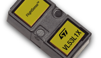 Abstände messen mit VL53L1X. Bild: STMicroelectronics