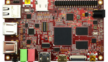 RIoTboard mit vielen Anschlussmöglichkeiten