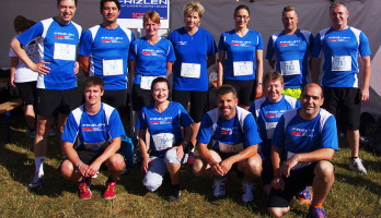 Am Start beim Ludwigsburger Firmenlauf
