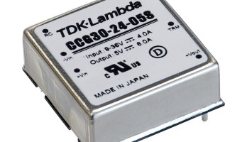 Distrelec nimmt CCG-Serie von TDK-Lambda (15 und 30 W DC-DC) in das Webshop-Angebot auf