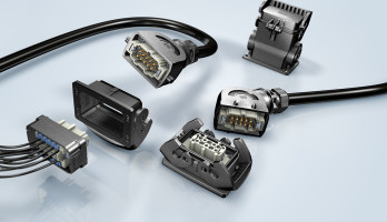 : Jetzt bei Heilind: Die Steckverbindergehäuse der Han-Eco B-Serie von HARTING mit rückseitiger Montage. (Abb. HARTING)