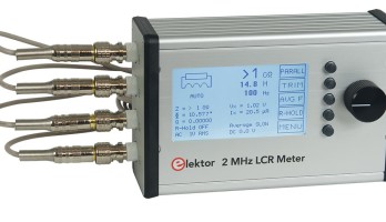 Das 2-MHz-LCR-Meter ist bei Elektor eingetroffen!