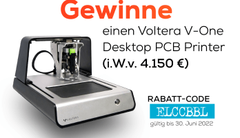 Gewinne einen Voltera V-One Desktop-PCB-Printer