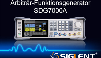 Siglent´s leistungsstärkster Arbiträr-Signalgenerator