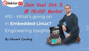 What's Going on in Embedded Linux? Watch the EEI Livestream on October 5