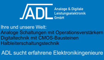ADL sucht erfahrene Elektronikingenieure