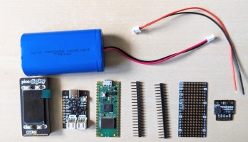 Ein mobiler Sensor für Temperatur, Luftfeuchtigkeit und Luftdruck mit dem Raspberry Pi Pico W