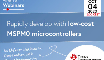 Webinar: Schnelle Entwicklung mit kostengünstigen MSPM0-Mikrocontrollern von TI