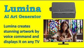 Lumina: Ein Raspberry Pi-basierter KI-Kunstgenerator