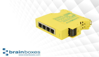 Neue Switches Gigabit Ethernet von Brainboxes