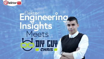 Elektor Engineering Einblicke  - Treffen Sie den Bastler - DIY GUY CHRIS