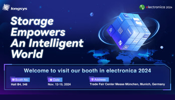 Speicher ermöglichen eine intelligente Welt: Longsys präsentiert Dual-Brand-Innovationen und PTM-Geschäftsmodell auf der electronica 2024 in München