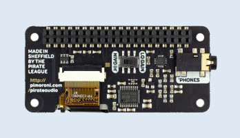 Der Pimoroni Pirate Audio Kopfhörerverstärke für Raspberry Pi