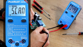 PeakTech 1073: Smartes Multimeter mit Auto-Scan