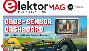 Elektor Juli/August 2025: IoT und Sensoren