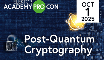 Jetzt Early-Bird-Tickets sichern für die Elektor-Konferenz zu Post-Quantum-Kryptographie!