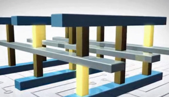 Aufbau von 3D-Xpoint-Speicherzellen