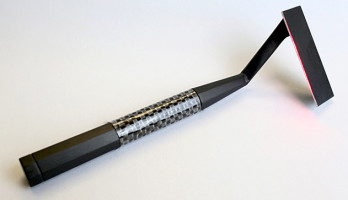 Prototyp eines Laser-Rasierapparats