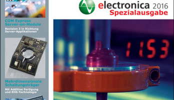 Kostenloser Download: Messeausgabe Elektor Business Magazine für die electronica 2016