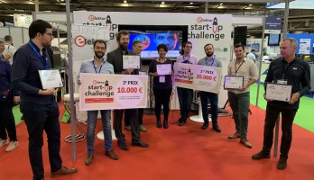 UniSwarm gewinnt den 1. Preis beim Elektor Start-up-Wettbewerb in Paris