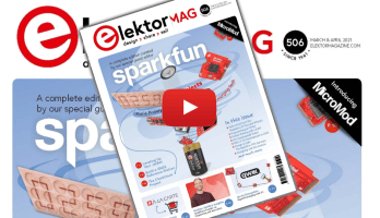 Video: Blättern in der Ausgabe März/April 2021 der Zeitschrift Elektor