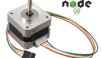 Steuerung eines Schrittmotors mit Node.js