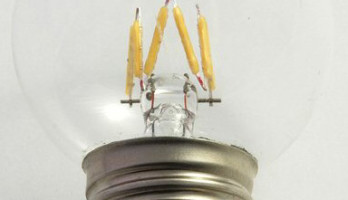 Des LED remplacent le filament de lampes d'éclairage